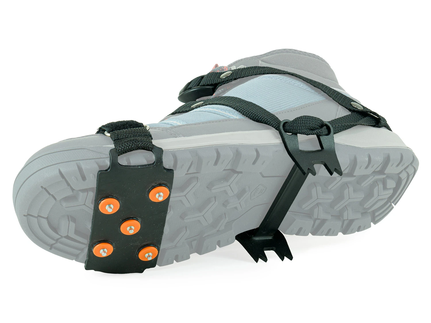 Rutschfeste Schuhspikes Rapeks PRO mit Aufsätzen und Tasche 40–48