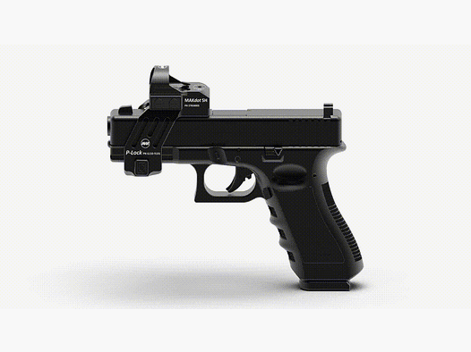 MAK P-LOCK - Montaggio per mirini reflex per pistole