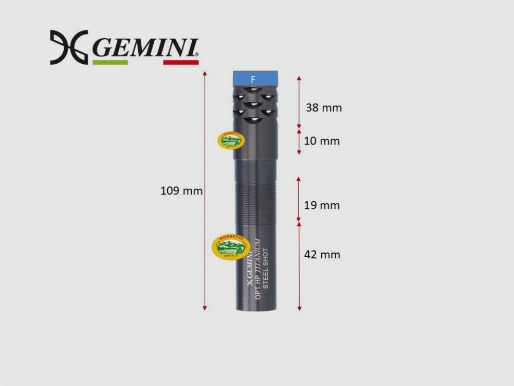 GEMINI Beretta Choke Performer Optima HP Titanium - F