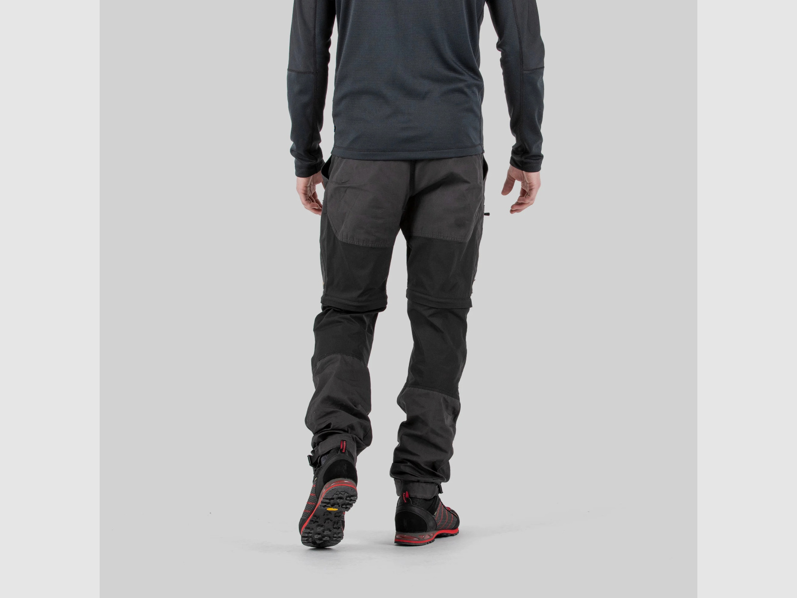 FJÄLLRÄVEN Abisko Lite Trekking Zip-off M Lang Zand- Tarmac