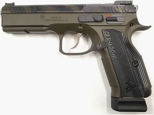 CZ 75 SP - 01, Shadow II OR, Camo Oliv Double Action DA/SA-Abzug