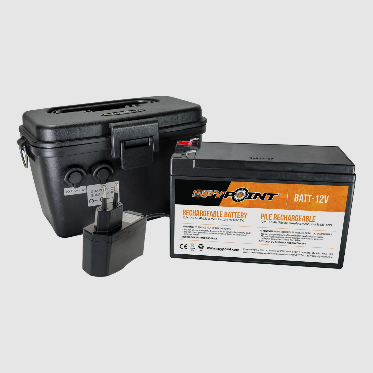 Spypoint 12 V Batterie-Kit