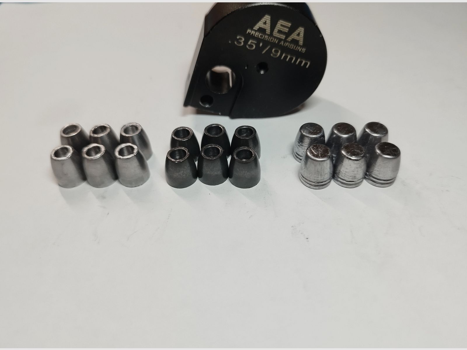 HP Max Mk1 Mk2 lead slugs and diabolo pellets, various weights 3.5g - 6.25g