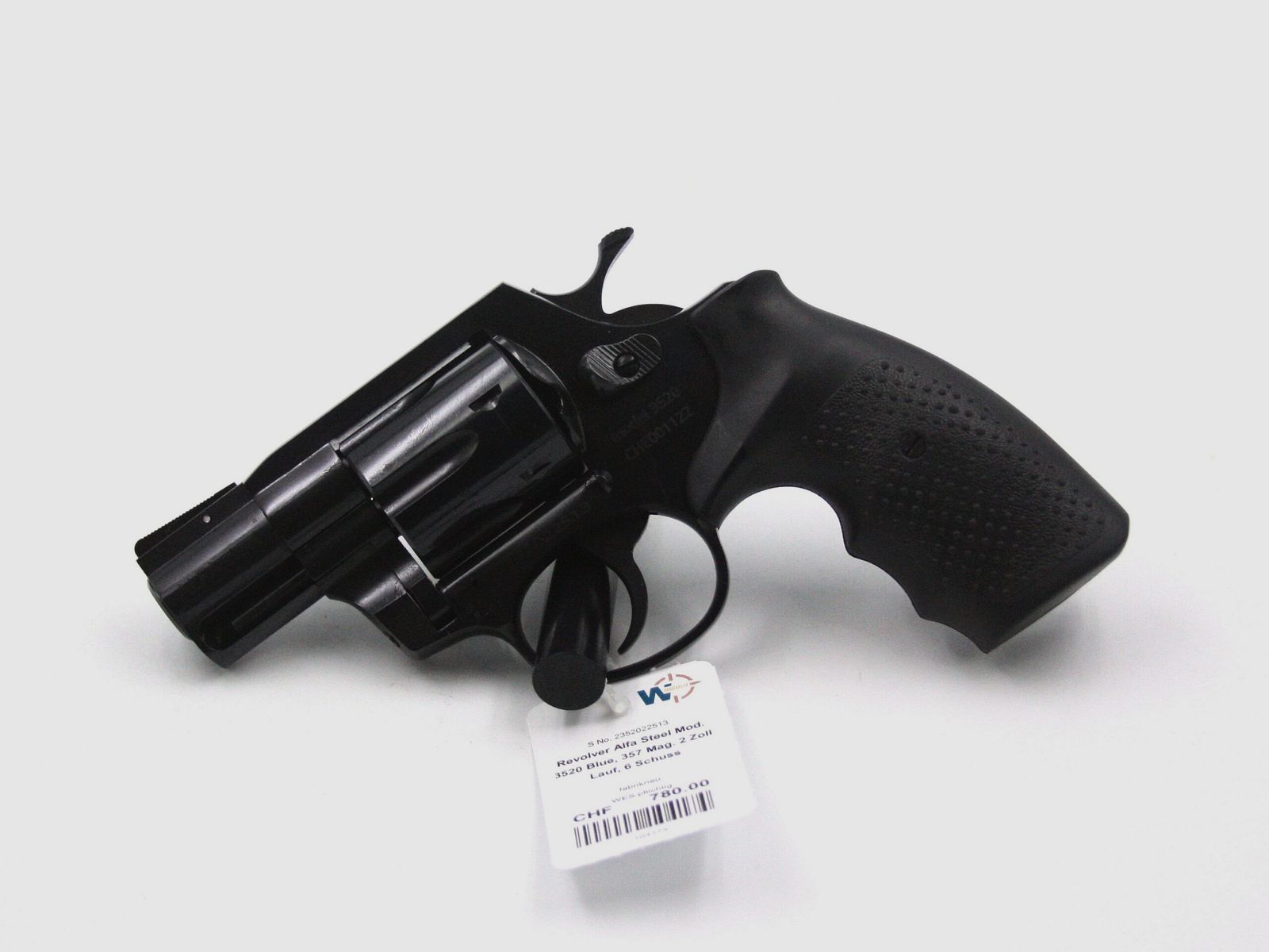 Revolver Alfa Steel 3520, Blue, .357 Mag., 2″ Lauf, Bild 1 von 2