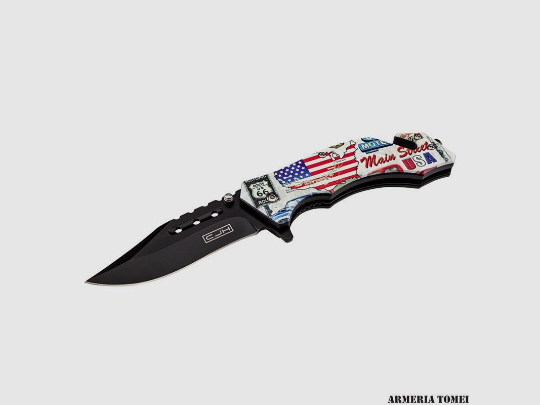 COLTELLO – CJH RESCUE USA FLAG 44004, immagine 1 di 2