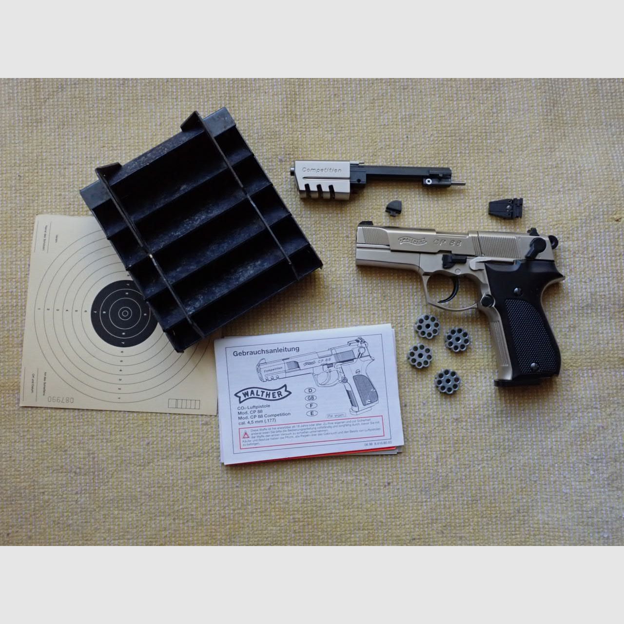 Walther CO2-Pistolet – CP 88 (używany)