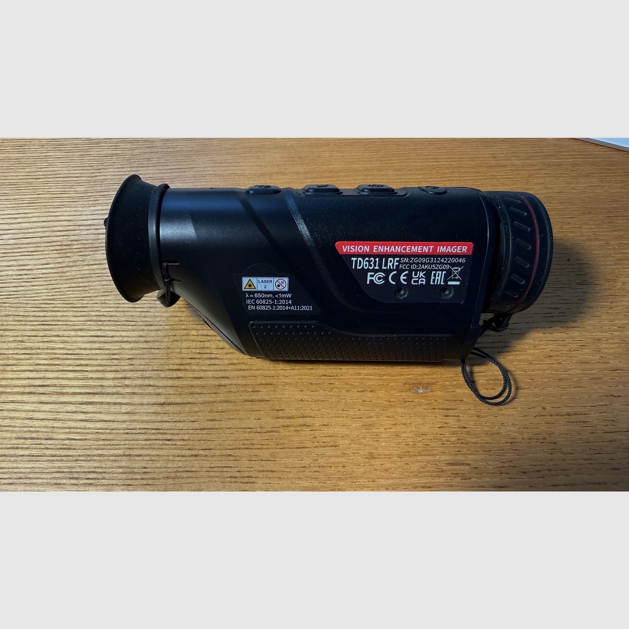 Thermal imaging monocular Guide TD631 LRF thermal imaging camera with laser rangefinder