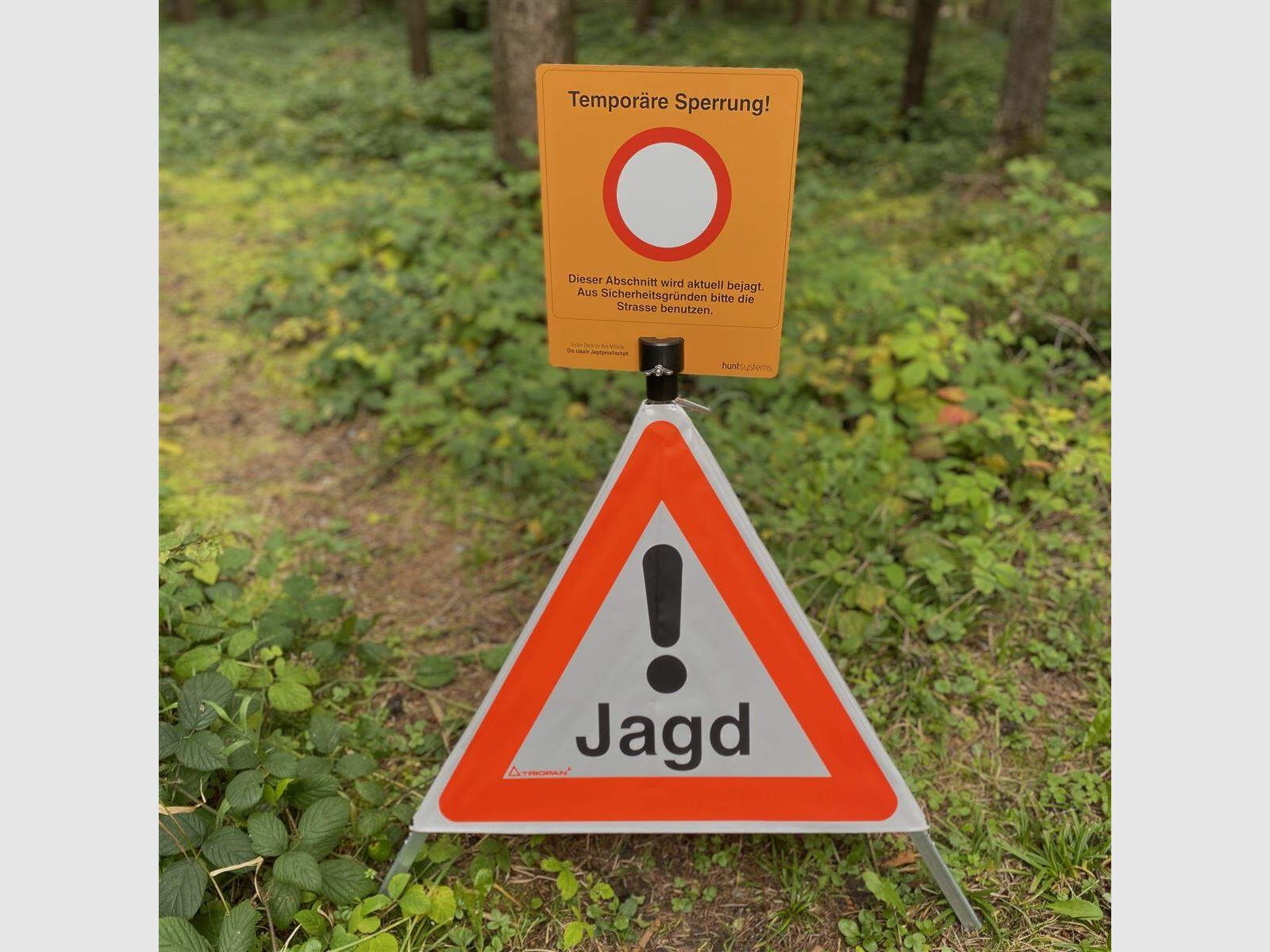 HUNTSYSTEMS Informatiebord Tijdelijke Sluiting, afbeelding 2 van 2