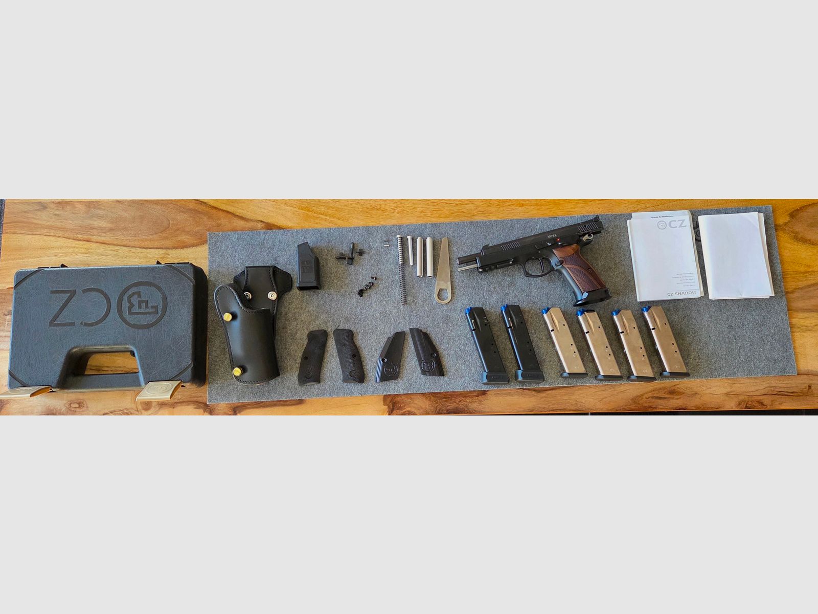 CZ75 Viper 6" und Anschlagschaft KPOS G2