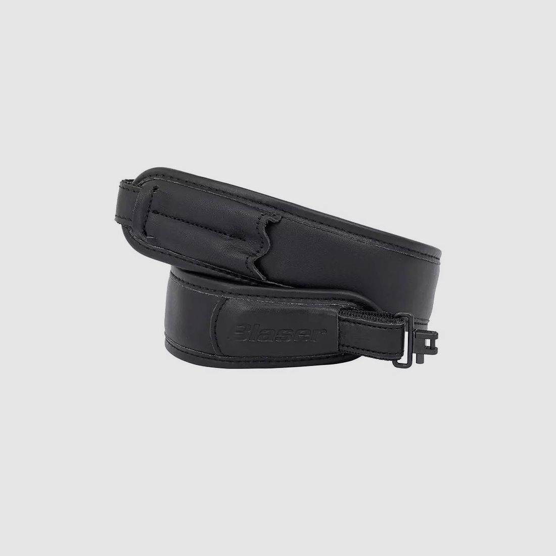Blaser Gewehrriemen Leder schwarz