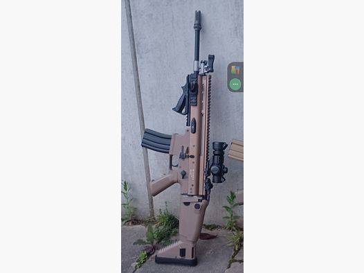 Scar L Wei-etech Socom-L MK16 mod 0 full metal S-AEG 6mm BB desert