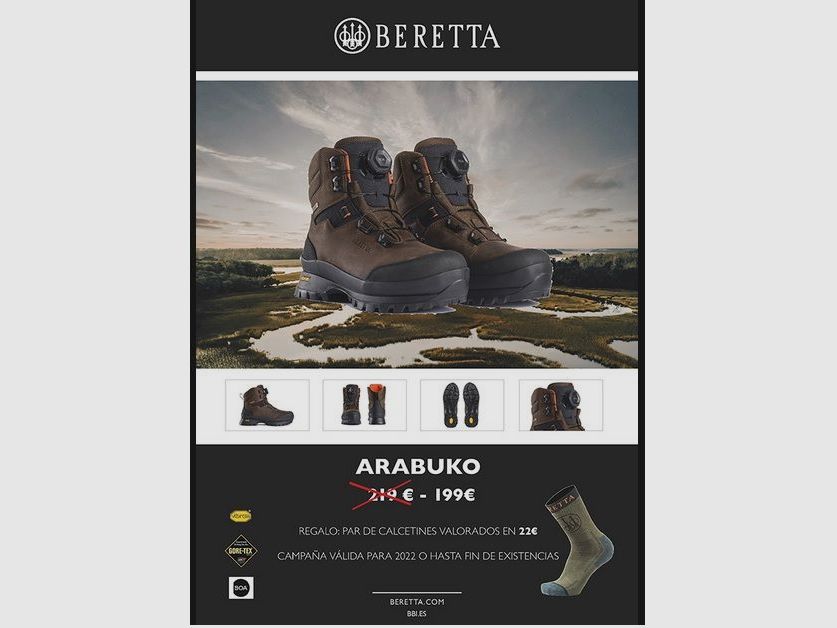 Beretta ARABUKO GTX BROWN Stiefel, Bild 6 von 6