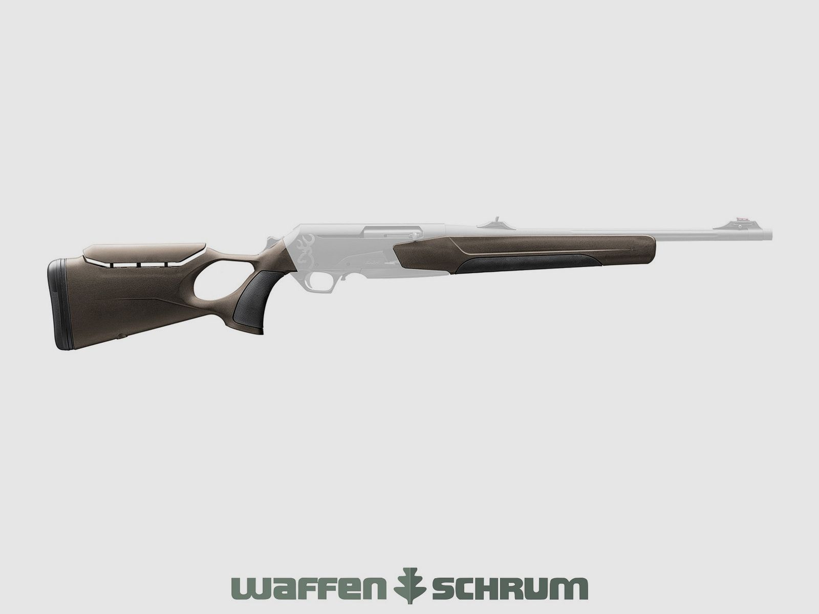 Browning BAR 4X und Maral 4X Composite Brown/Schwarz Lochschaft / verstellbarer Schaftrücken