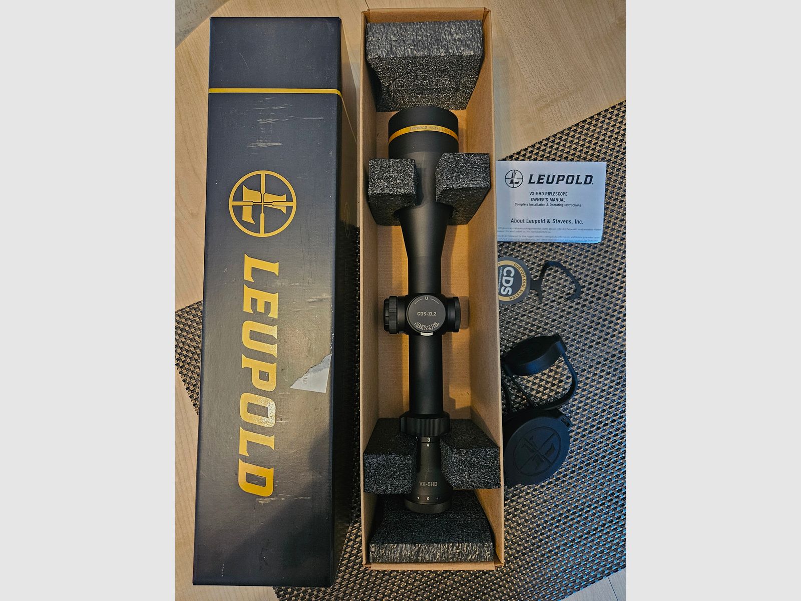 Leupold telescopio di puntamento VX-5HD 3-15x56