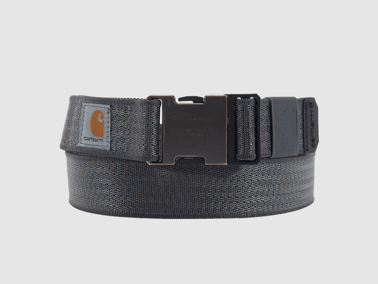 Carhartt Rugged Flex™ Nylon Webbing Belt Men Gravel L