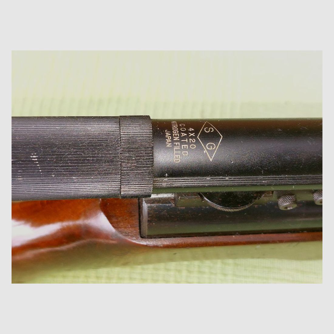 Luftdruckgewehr Weihrauch HW35 mit Zielfernrohr