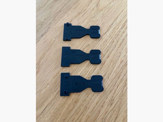 Placas adaptadoras Glock Gen6 para visor de punto rojo
