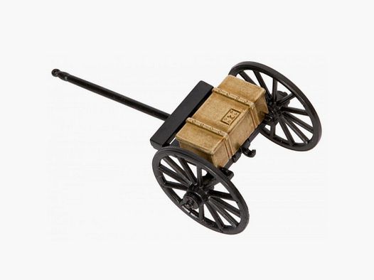 Réplique décorative Denix avant train Canon Guerre Civile 1857