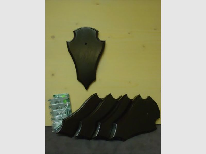 Bockbrett + Bevestiging - puntig (5 stuks) pakket