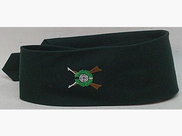 Schützenkrawatte gesticktes - Motiv, normal lang