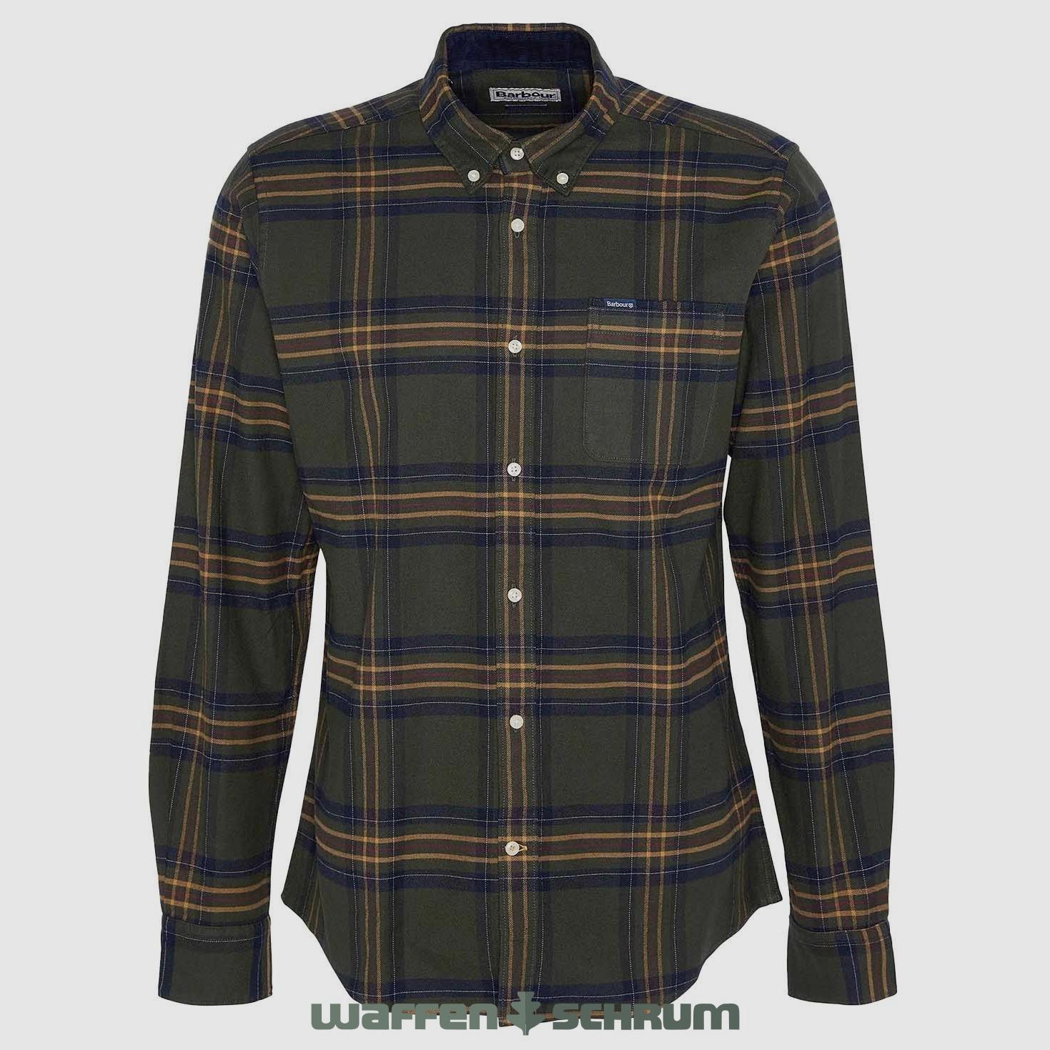 Barbour Shirt Portdown Olive