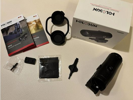 Holosun HM3X Magnifier (3x powiększenie) – absolutnie nowy, OVP i kopia rachunku