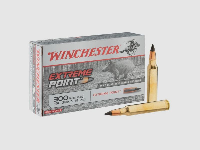 Winchester Extreme Point Jagdpatronen Kaliber 300WIN, Bild 1 von 10