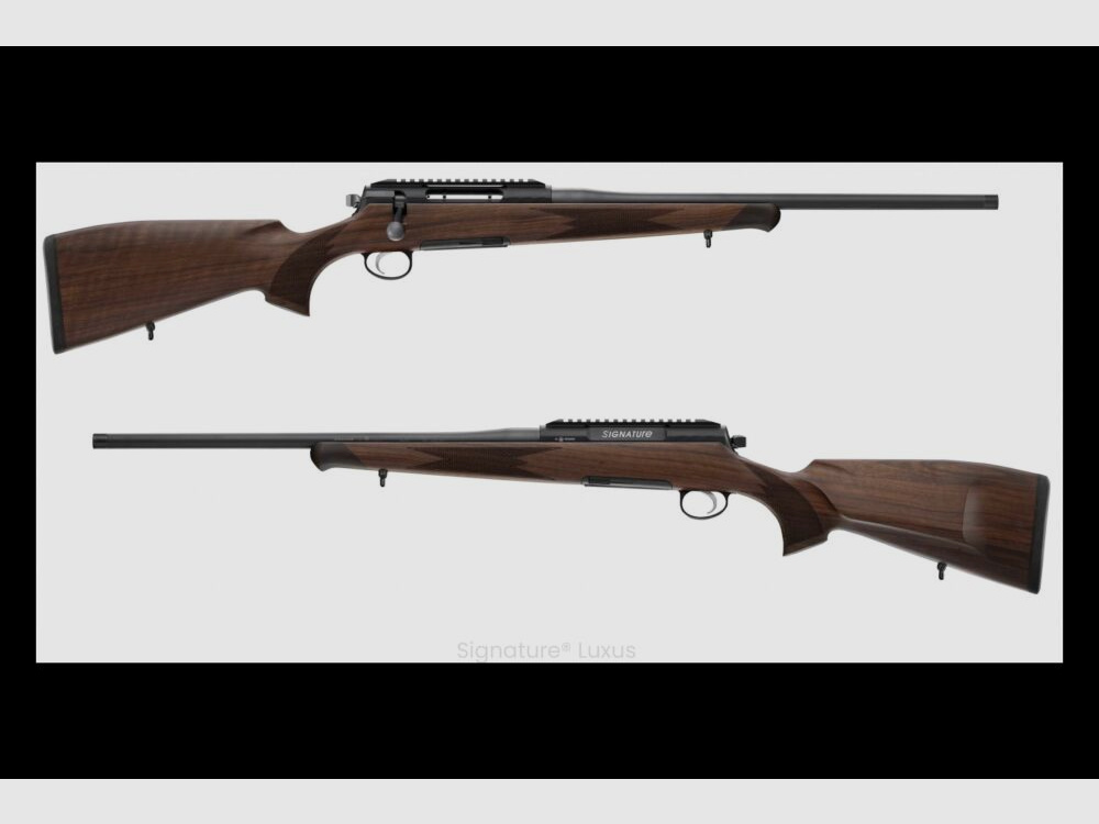 RÖWA Rössler Repetierbüchse Signature 8x57 JS mit Luxus Holzschaft M15x1	 8x57JS