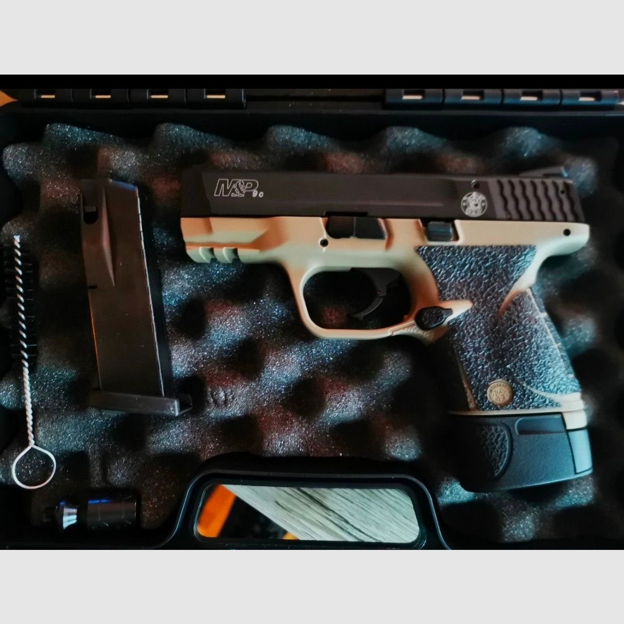 Smith and Wesson M&P9 9C in 9mm PAK