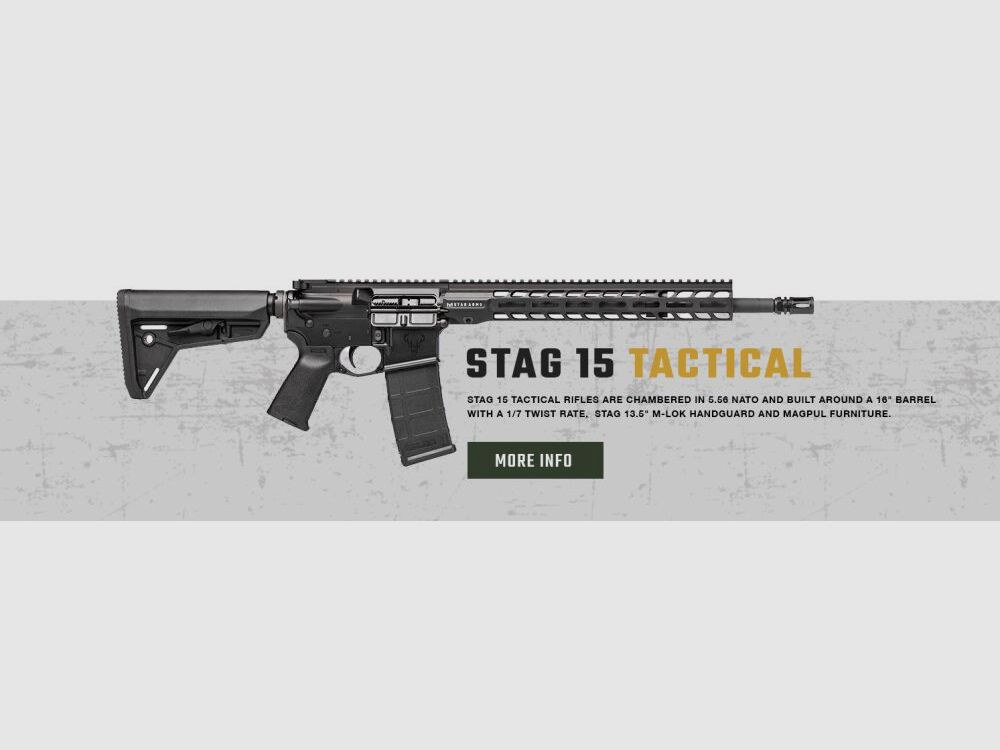STAG ARMS USA AR 10 TATTICO STAG 10 16" 41cm