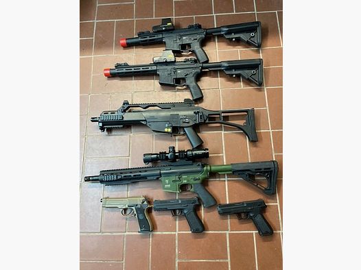 Airsoft / Softair rifles Evolution, Saigo, ASG