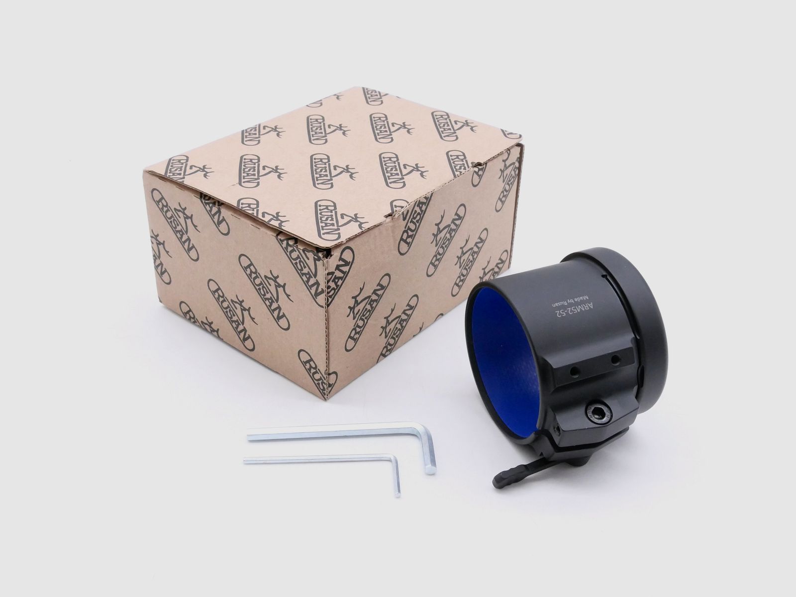 Rusan Adapter ARM52 quick-release closure rubberized inside 52mm