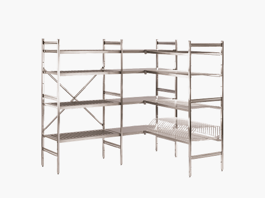 Regaleinrichtung Aluminium