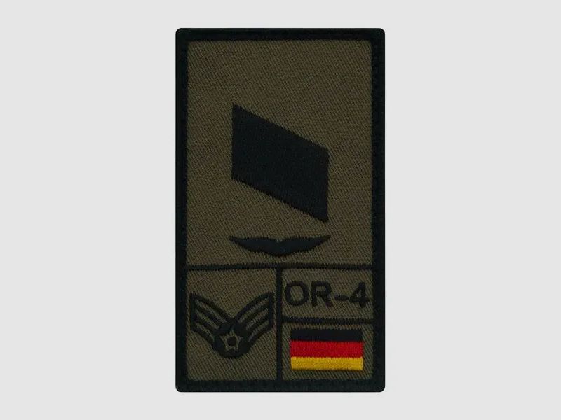 Café Viereck Rank Patch Korporal Luftwaffe
