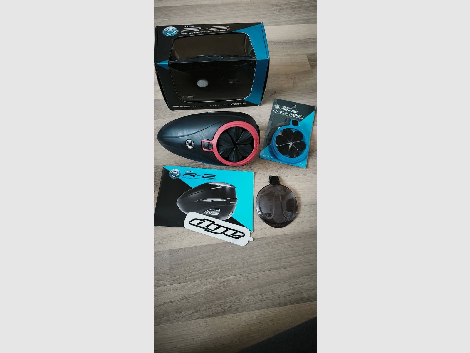 Dye Rotor R-2 Paintball Loader + Loader Quick Feed's