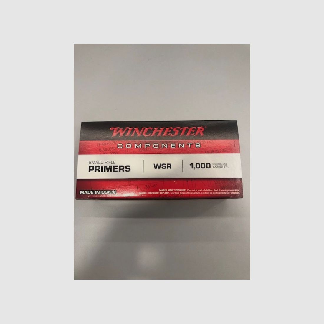 WINCHESTER ZÜNDHÜTCHEN SMALL RIFLE, Bild 1 von 2