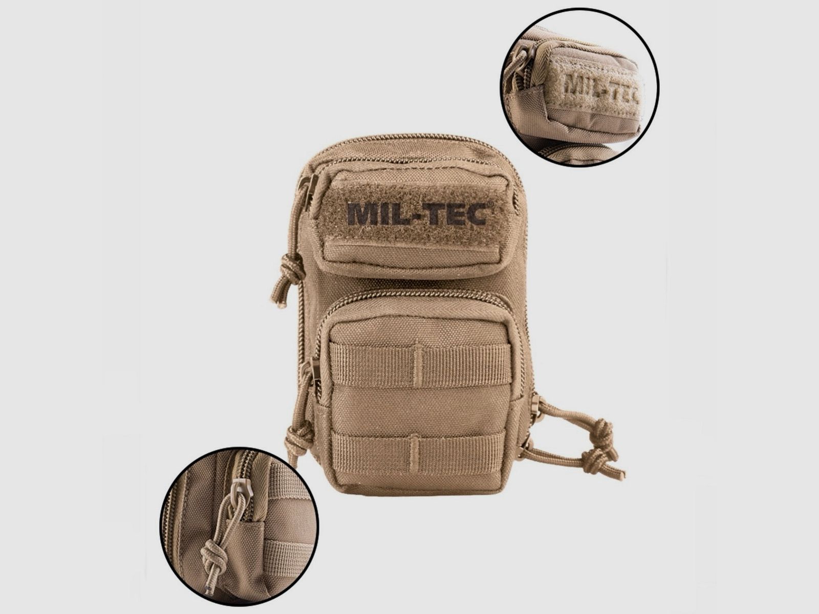Mini Rucksack Schlüsselanhänger TAN, Bild 1 von 2