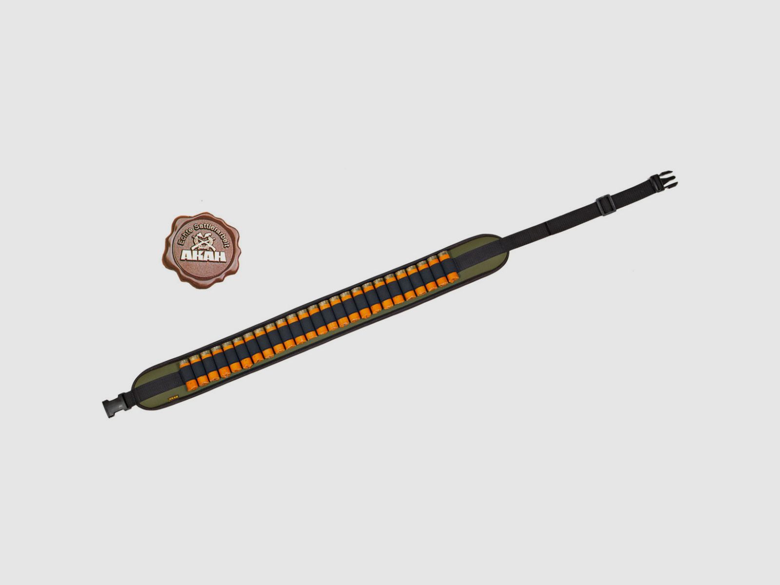 Cinturón de patrona AKAH neopreno verde