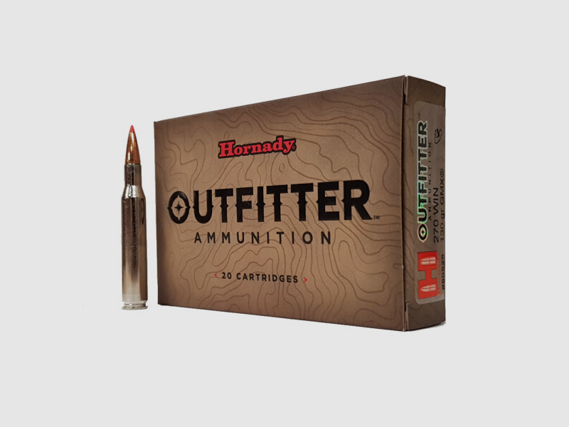 Hornady Outfitter GMX 130 gr .270 Win (20 pz.)