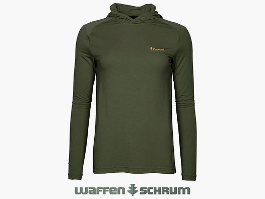 Pinewood Hoodie Insect Safe Moss Green