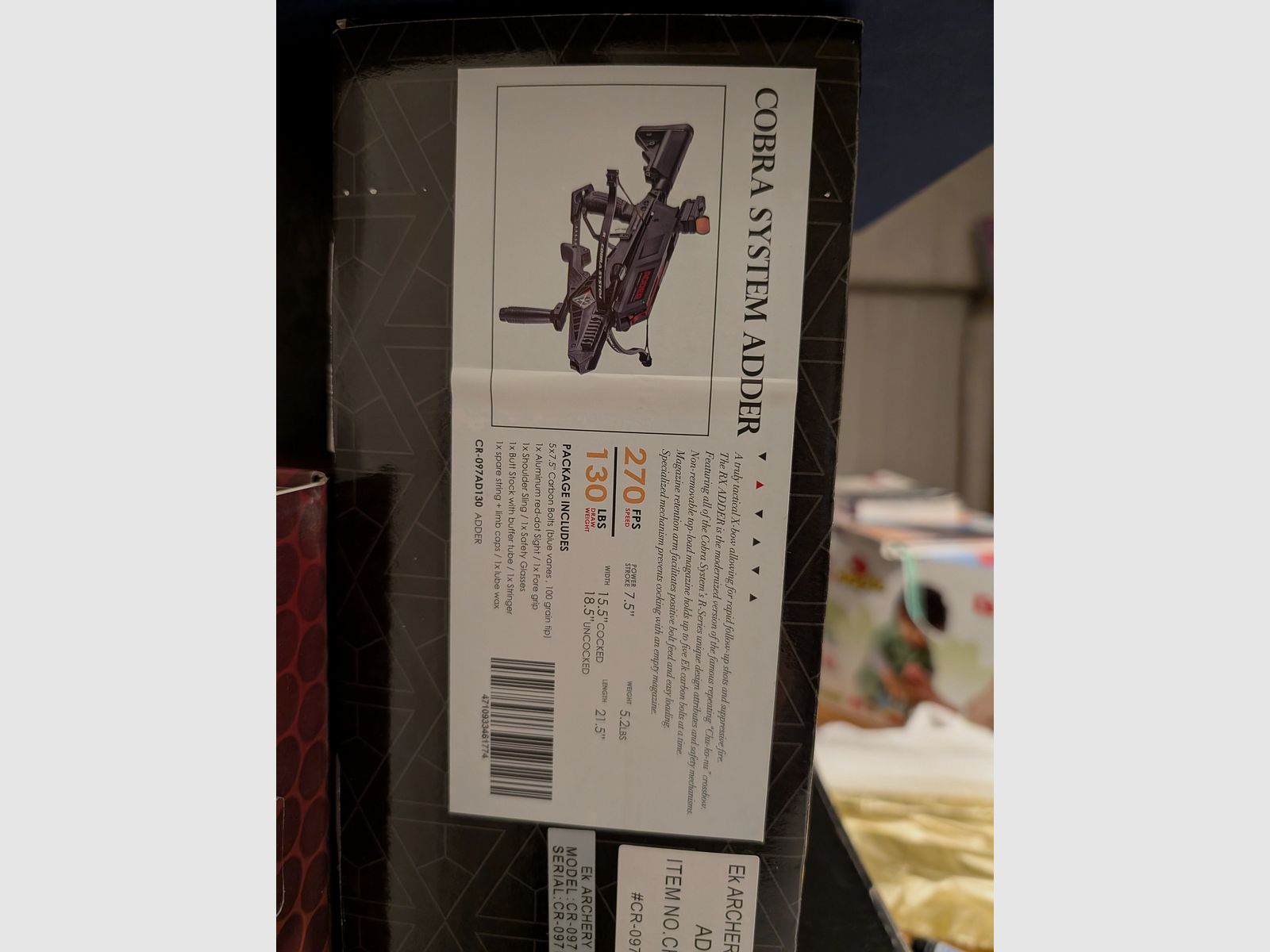 EK Archery Cobra Adder System 7-Schuss