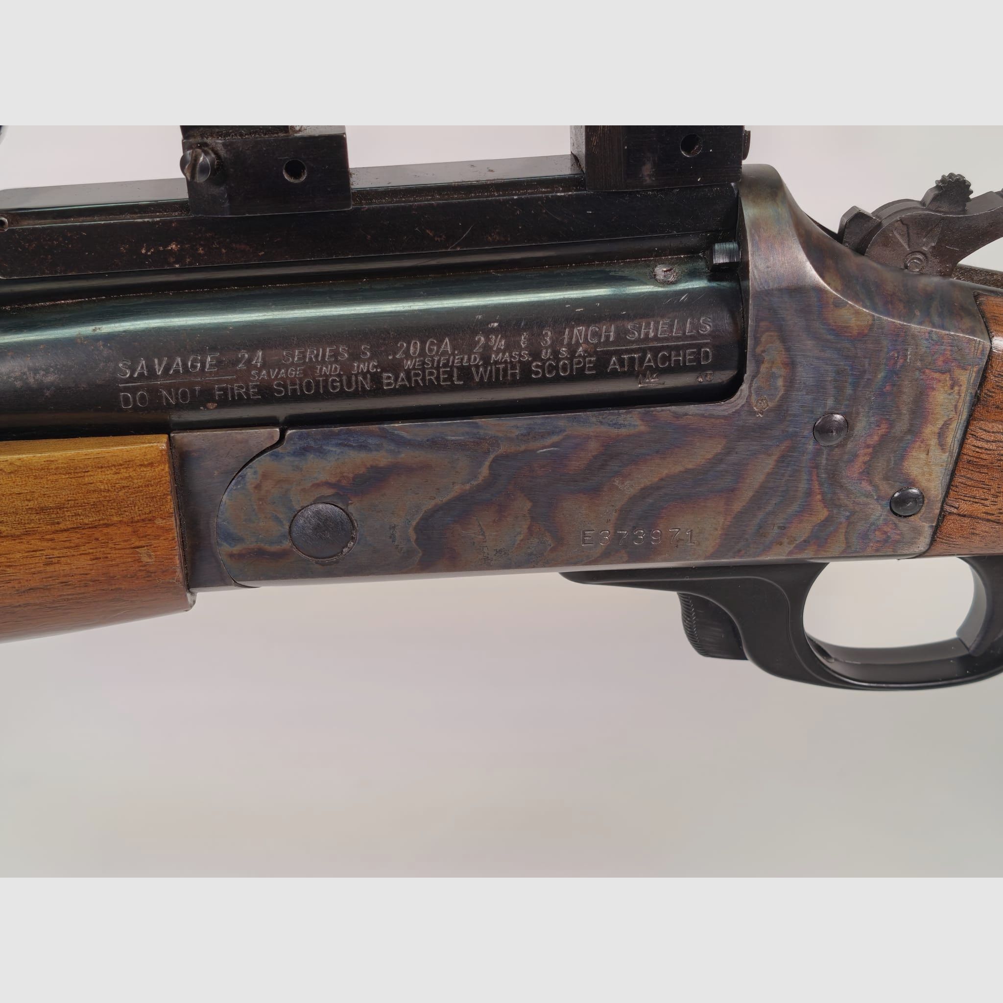 Savage combination gun .22 Magnum / 20/70 with Hensoldt Wetzlar Diatal 4x32, image 6 of 8