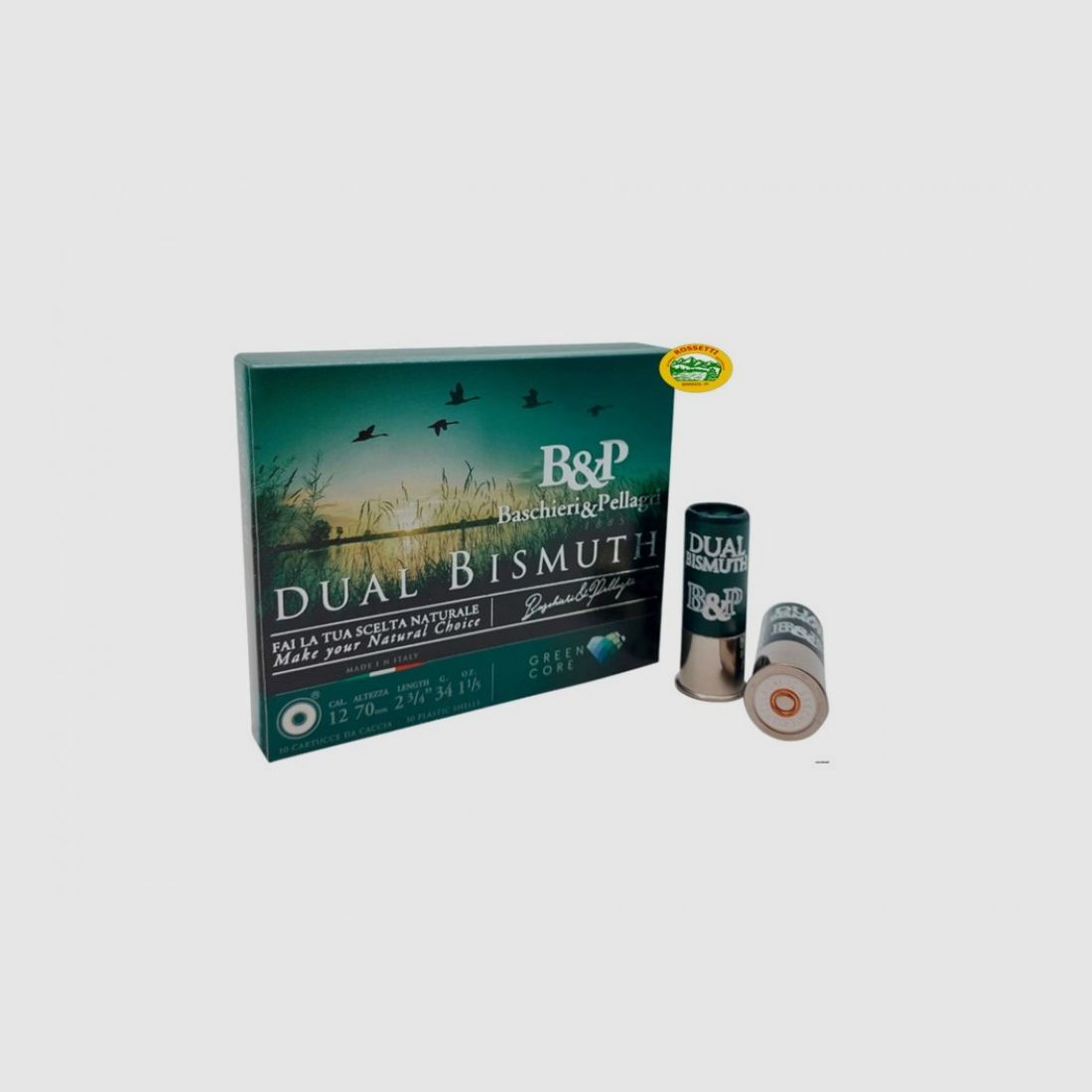 BASCHIERI & P.DUAL BISMUTH Kal.12 gr.34 pb.3+4 bleifrei