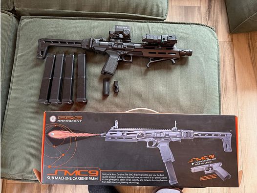 G&G SMC9 inkl. Anbauteile
