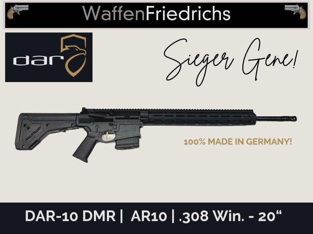 DAR | Dynamic Arms Research DAR-10 DMR | DESIGNATED MARKSMAN RIFLE 20" | AR10 - Waffen Friedrichs