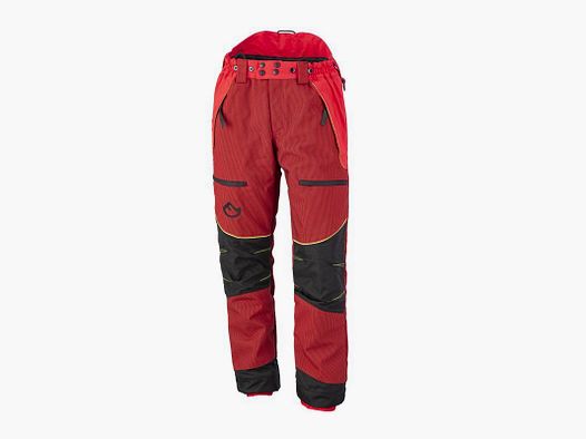 Farm-Land Herren Sauenschutzhose Mulligan Protect Kurzgröße Rot