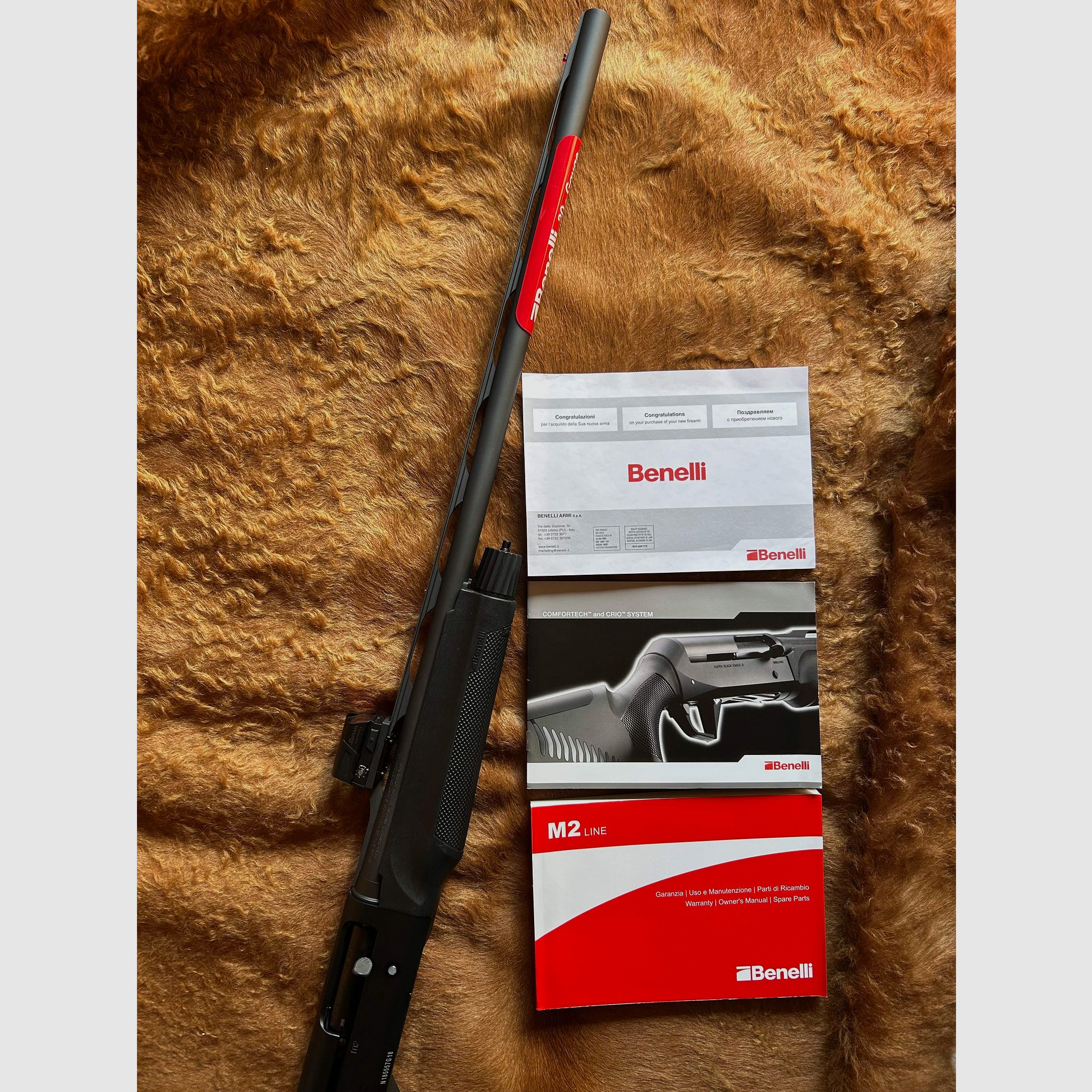 Kombiangebot-Knaller! Benelli M2 ComforTech + Burris FASTFIRE 4 | Selbstladeflinte 20/76 - 66cm inkl. Rotpunktvisier Burris FASTFIRE IV *NEU*