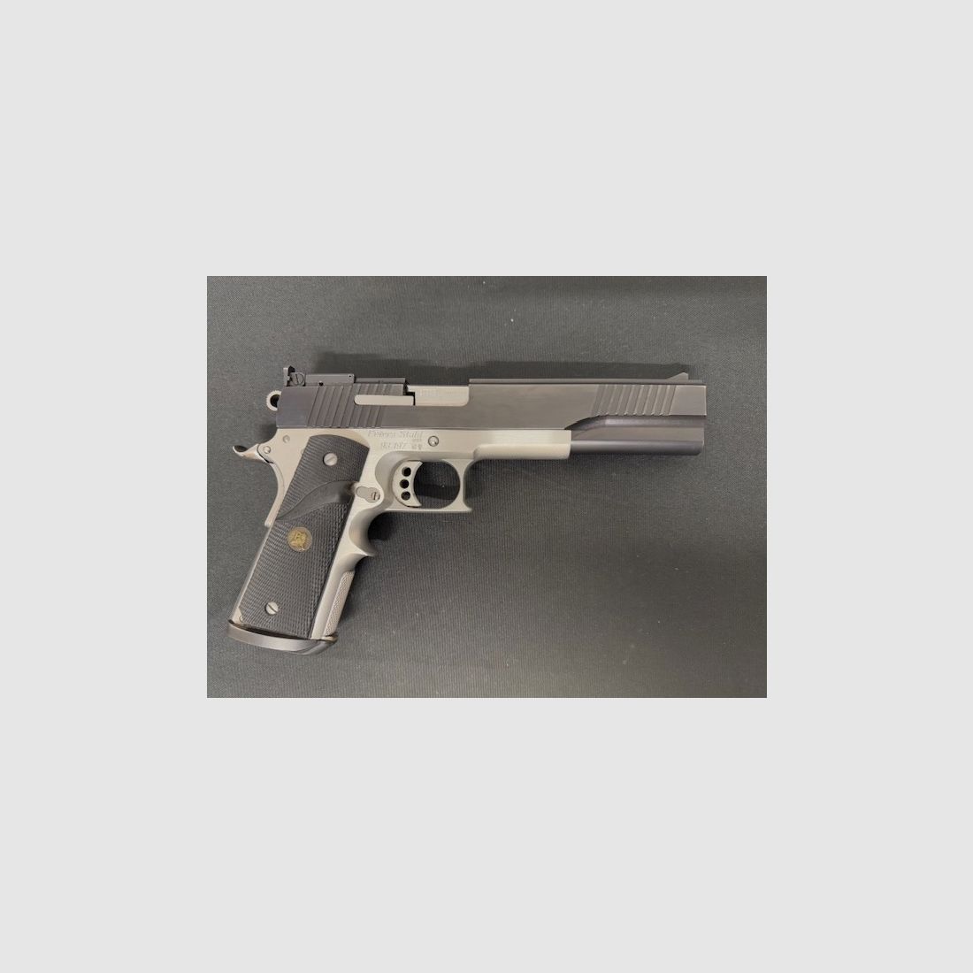 Peters Stahl Sportpistole 6" Kaliber 9mm Luger Para