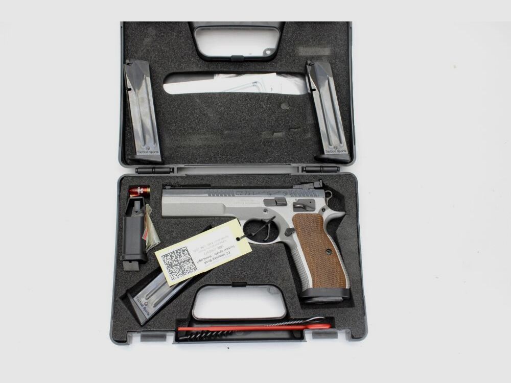 Pistole CZ 75 TS Tactical Sports Bi Color Duo Tone 9mmLuger