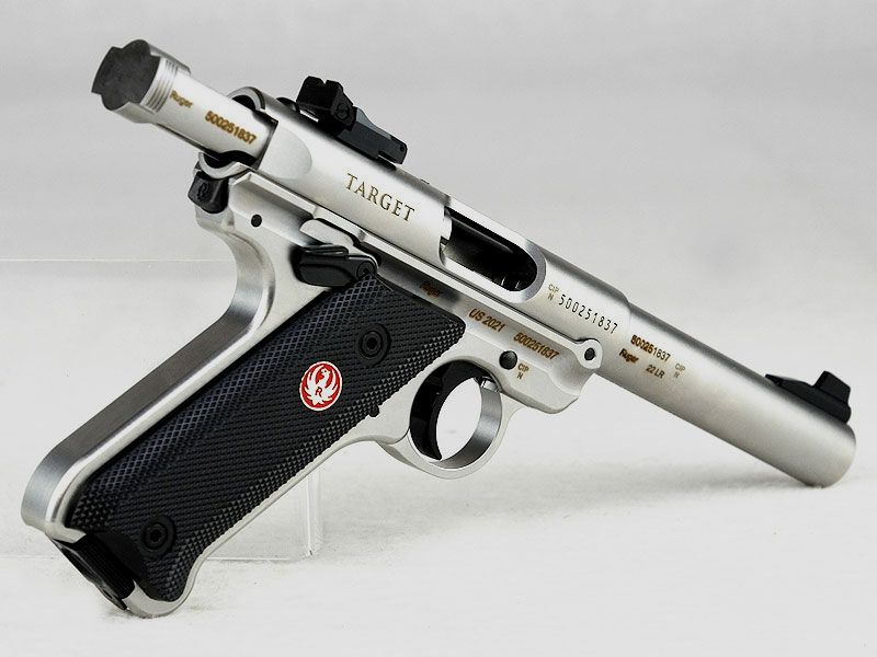 RUGER	 Mark IV Target Stainless 5,5 Zoll